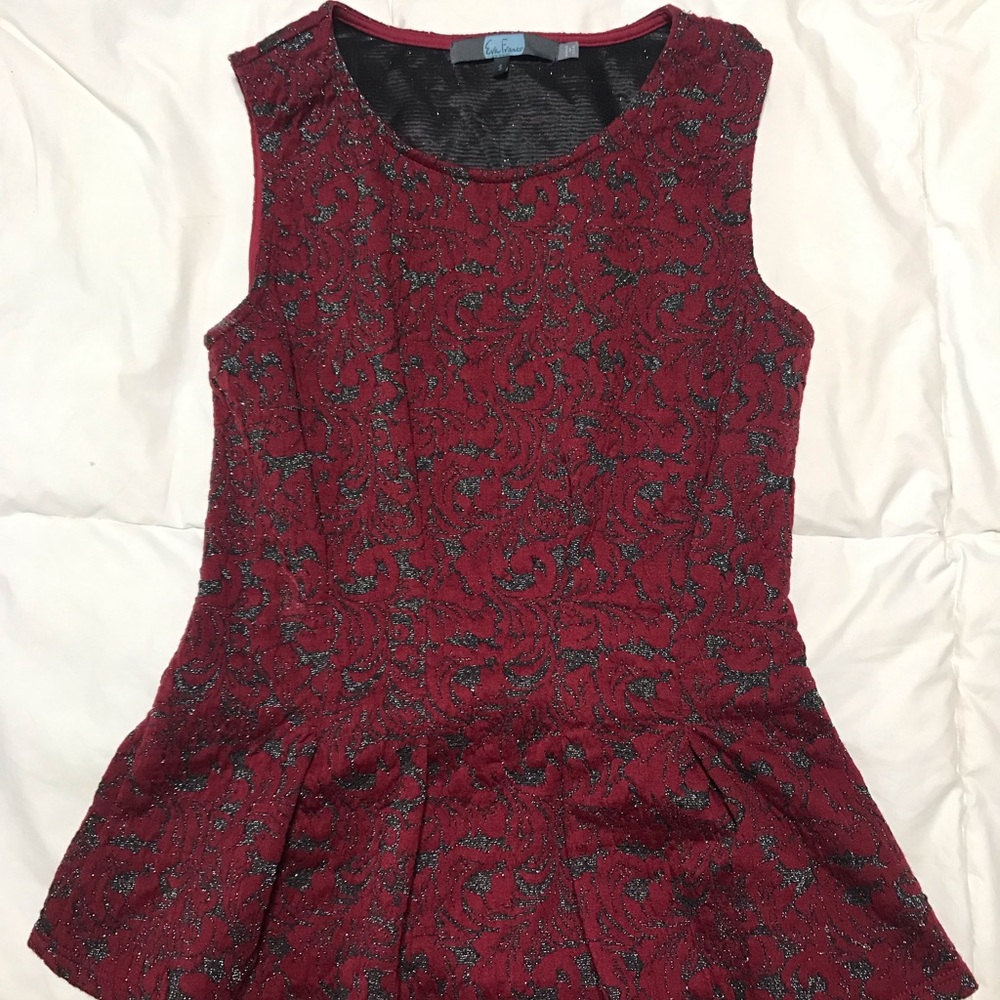 Peplum top -(Anthropologie)
